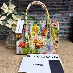 NWT Brahmin Cami Succulent Bloom purse